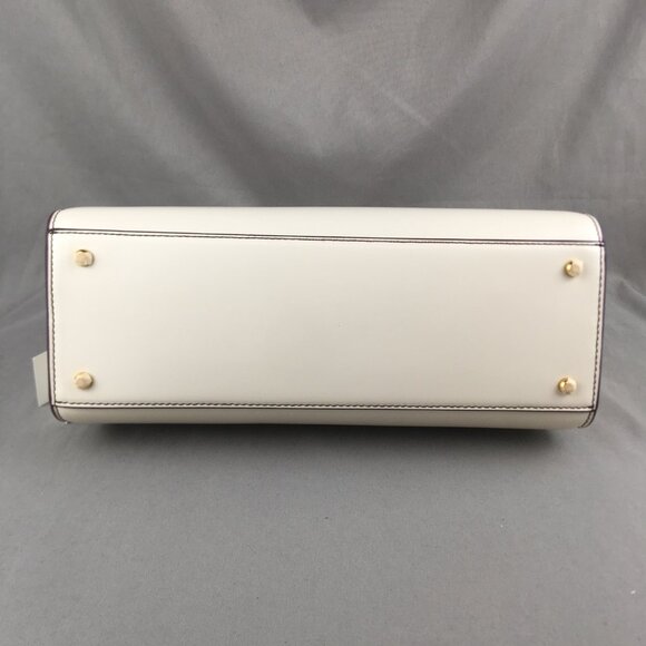 Tory Burch Eleanor Spazzolato Satchel Bag - Picture 8 of 15